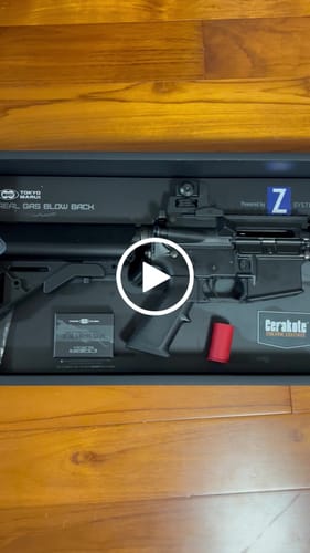 Customer video review of Tokyo Marui M4A1 MWS (ZET System) CQBR BLOCK 1 - Cerakote Coating