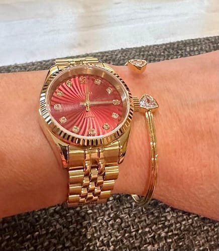 Customer photo review of Timeless Classic Diamond Watch