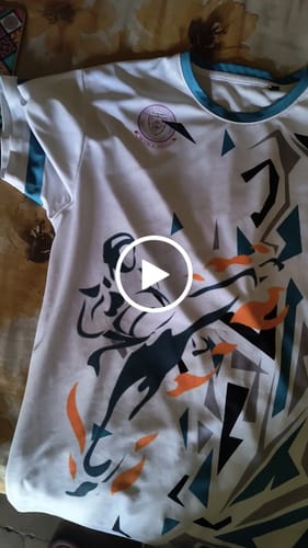 Customer video review of Customised/Name Personalised Adult Jersys