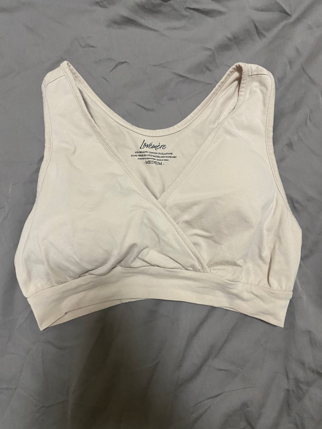 Customer photo review of Chloe Dream Love Organic Bra