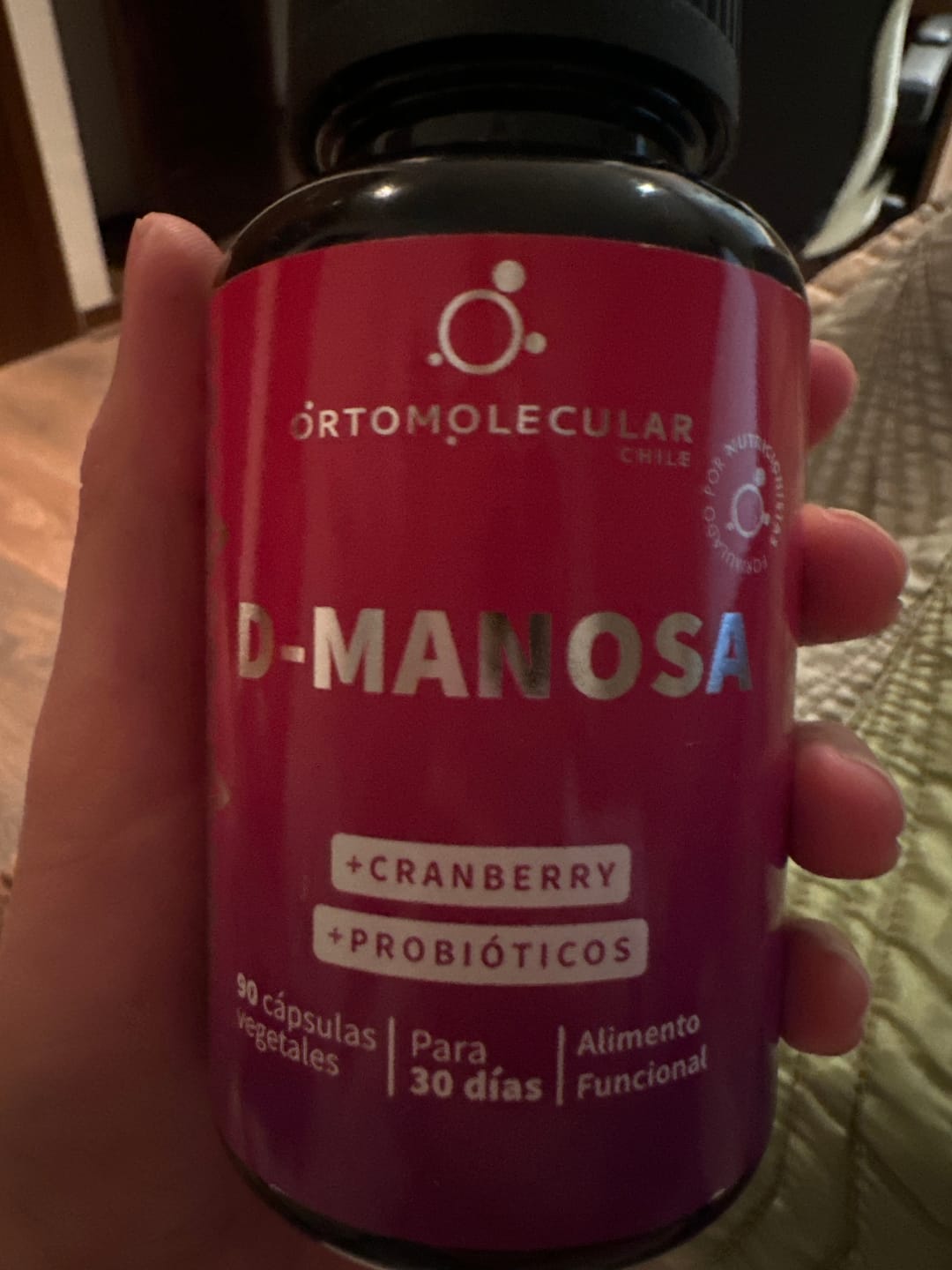 Customer photo review of D-Manosa+Cranberry+Probióticos-90 cáps