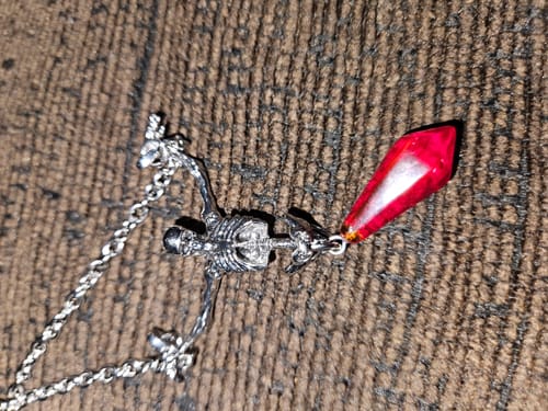 Customer photo review of Death Proof Dainty Chains