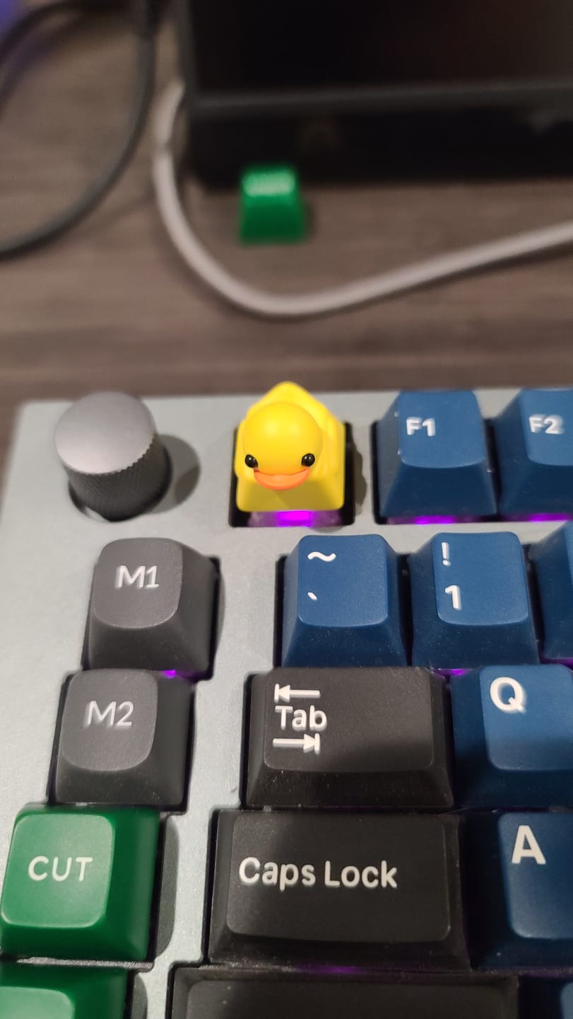 Customer photo review of Duckey Keycap
