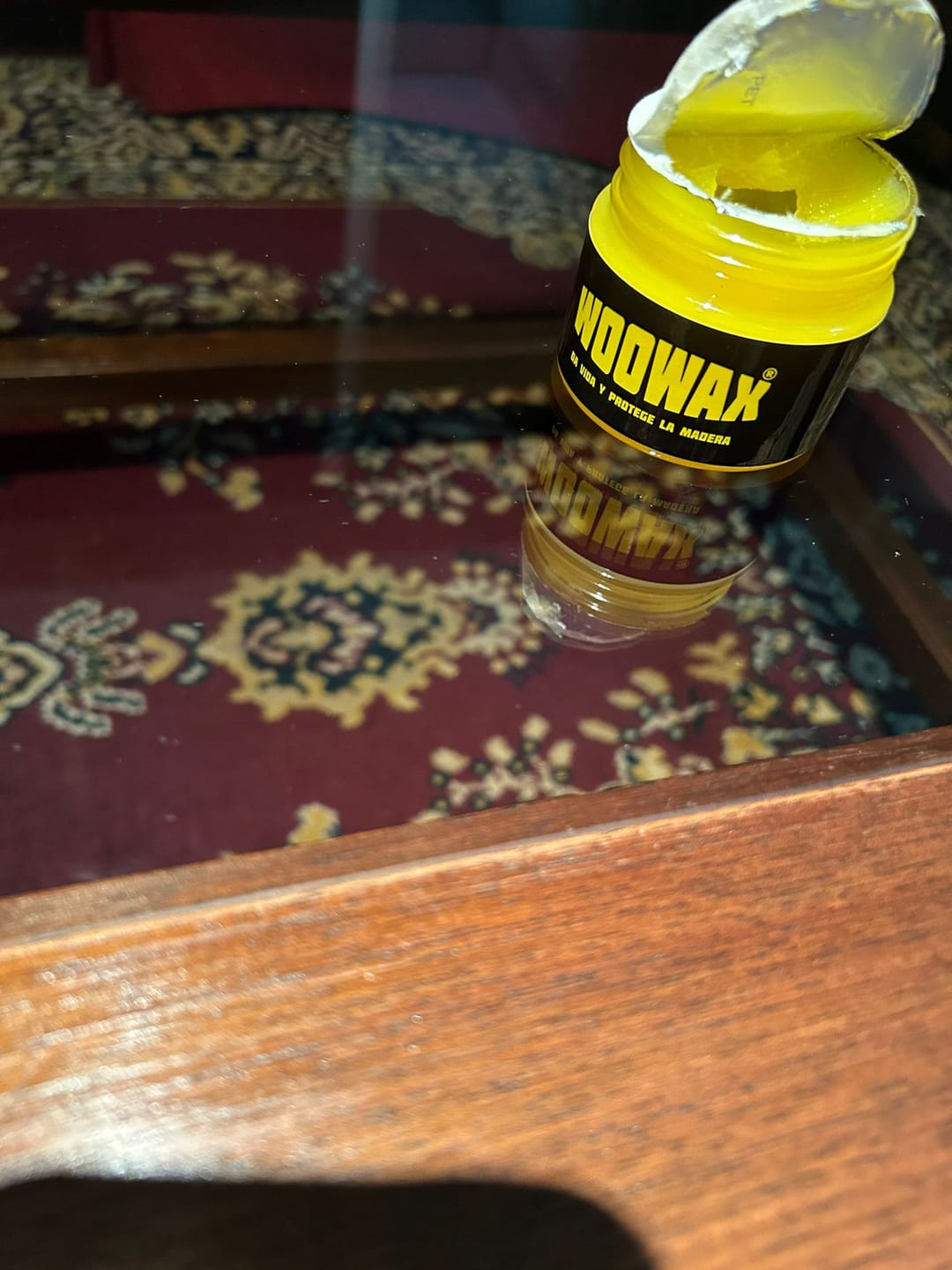 Customer photo review of Lustrador de Muebles y Madera de Cera de Abejas WooWax