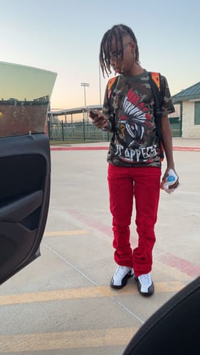 Customer photo review of Trappers - Forest Green Camo T-Shirt