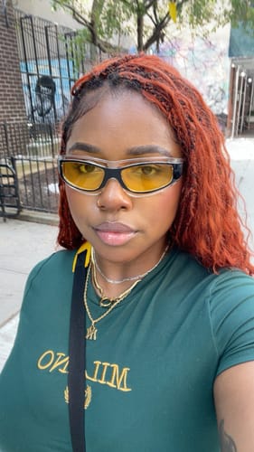 Customer photo review of New York Yankees 18k Gold Rope Chain Necklace