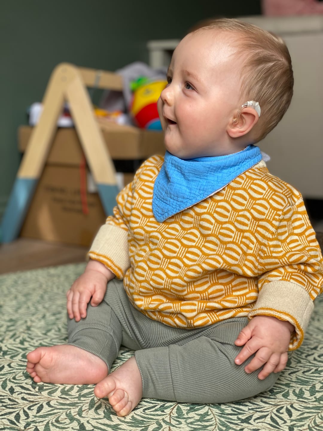 Customer photo review of From One To Another Ripple Knitted Jumper