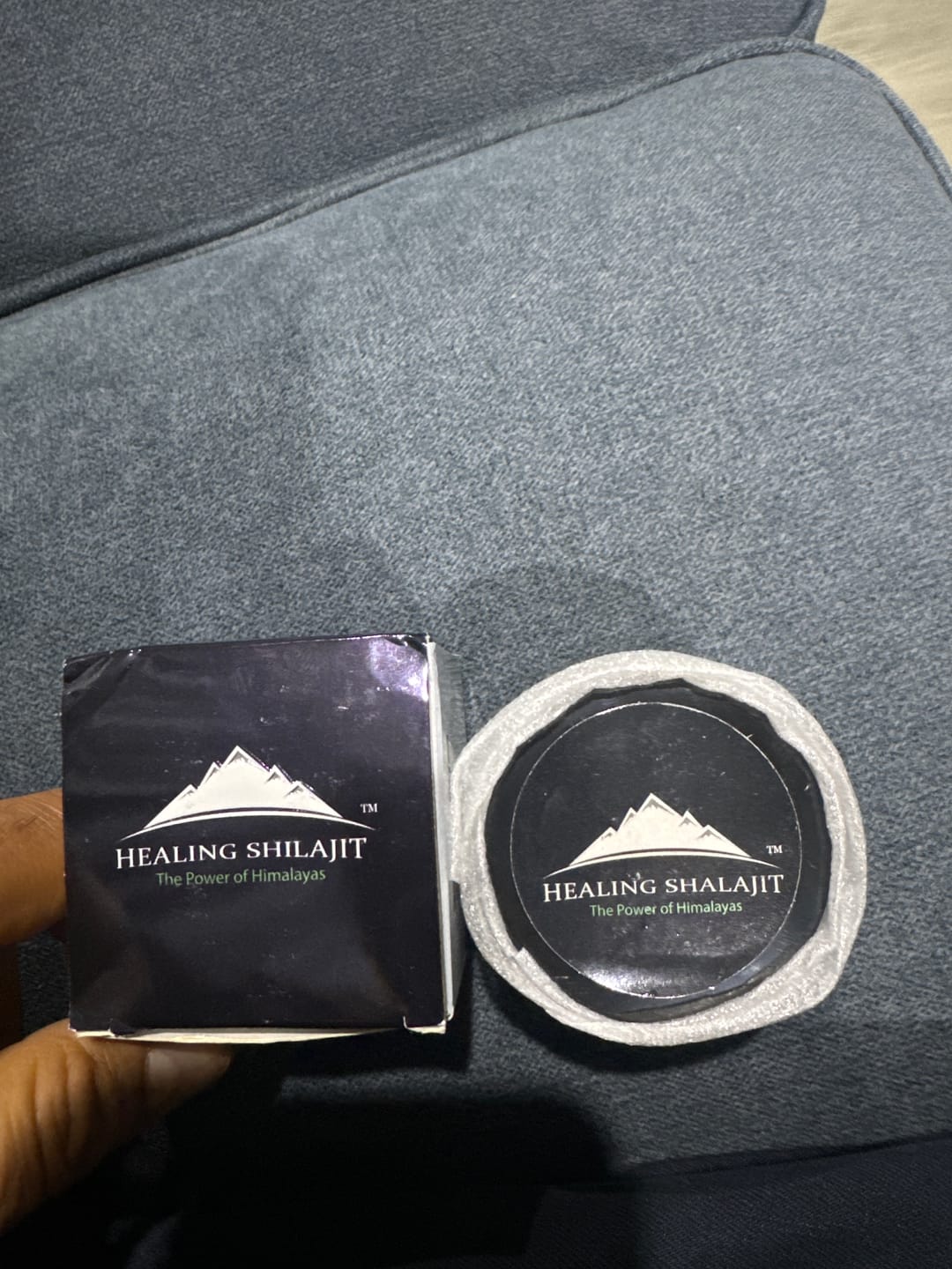 Customer photo review of 15 Gram Himalayan Shilajit |  100% Natural Shilajit - Lab Tested - Contains Fulvic Acid - Trace Minerals - Pure Natural Dietary Supplement