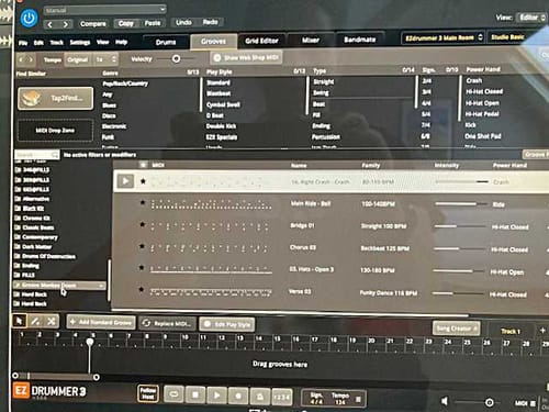 Customer photo review of Doom MIDI Drum Loops