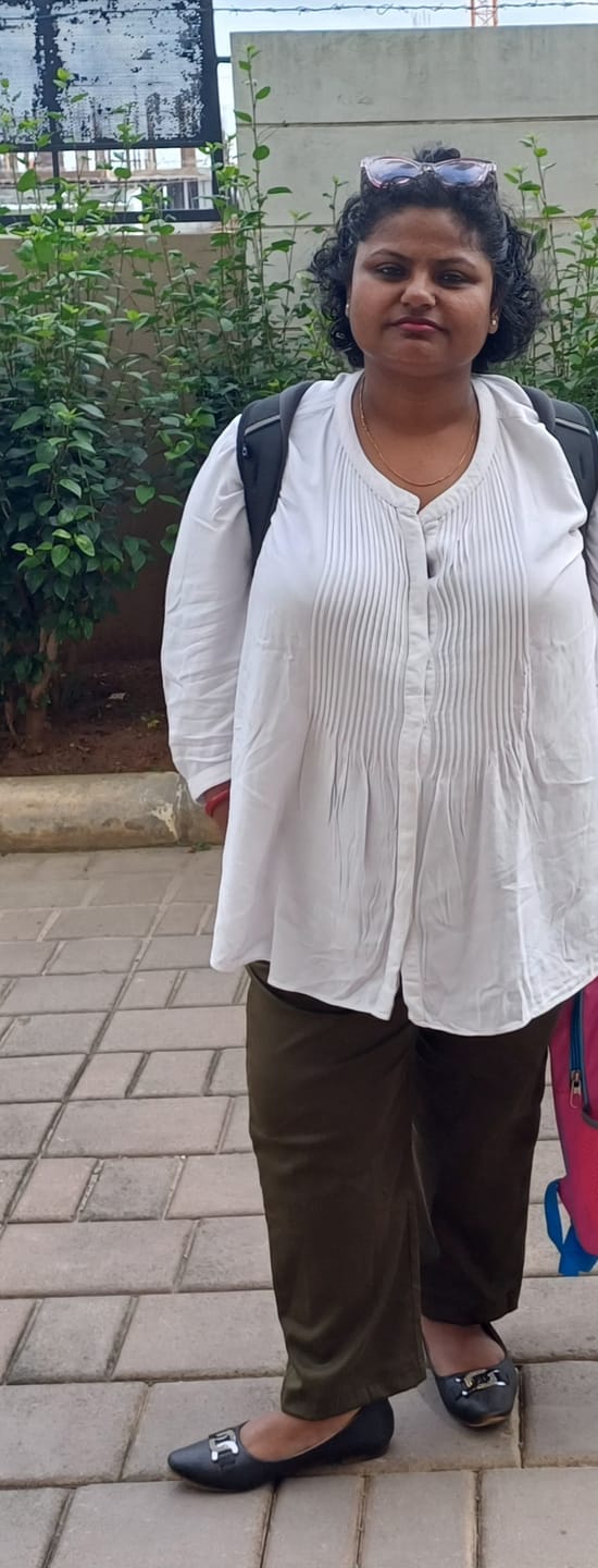 Customer photo review of Olive Green Formal Pant