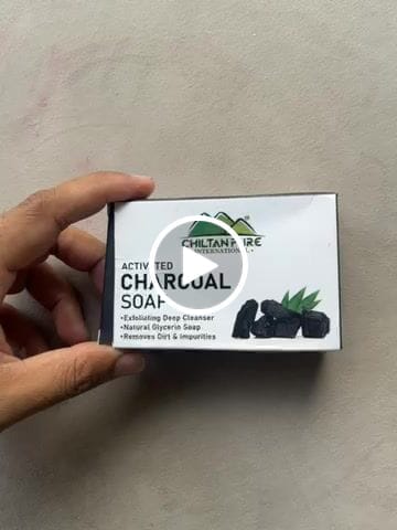 Customer video review of Pakistan’s Best Selling Activated Charcoal Soap - Exfoliating Deep Cleanser, Removes Dirt & Impurities, Reduces Acne & Blemishes- 💯 Organic