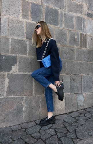 Customer photo review of Zapato Negro Mujer 15178