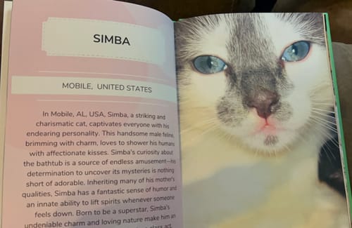 Customer photo review of Cutest Pets of the Month 2024 Photobook