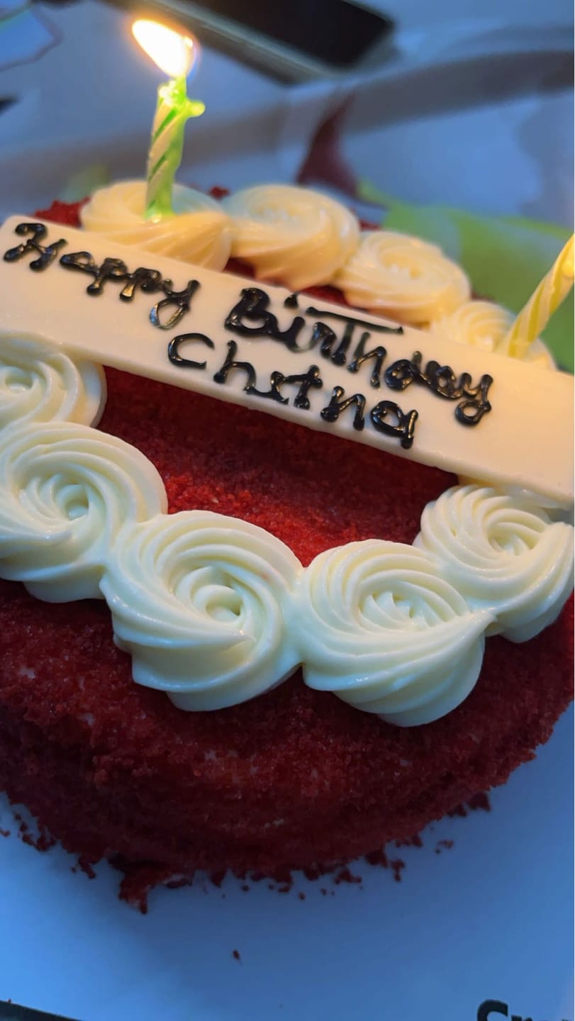 Customer photo review of Red Velvet