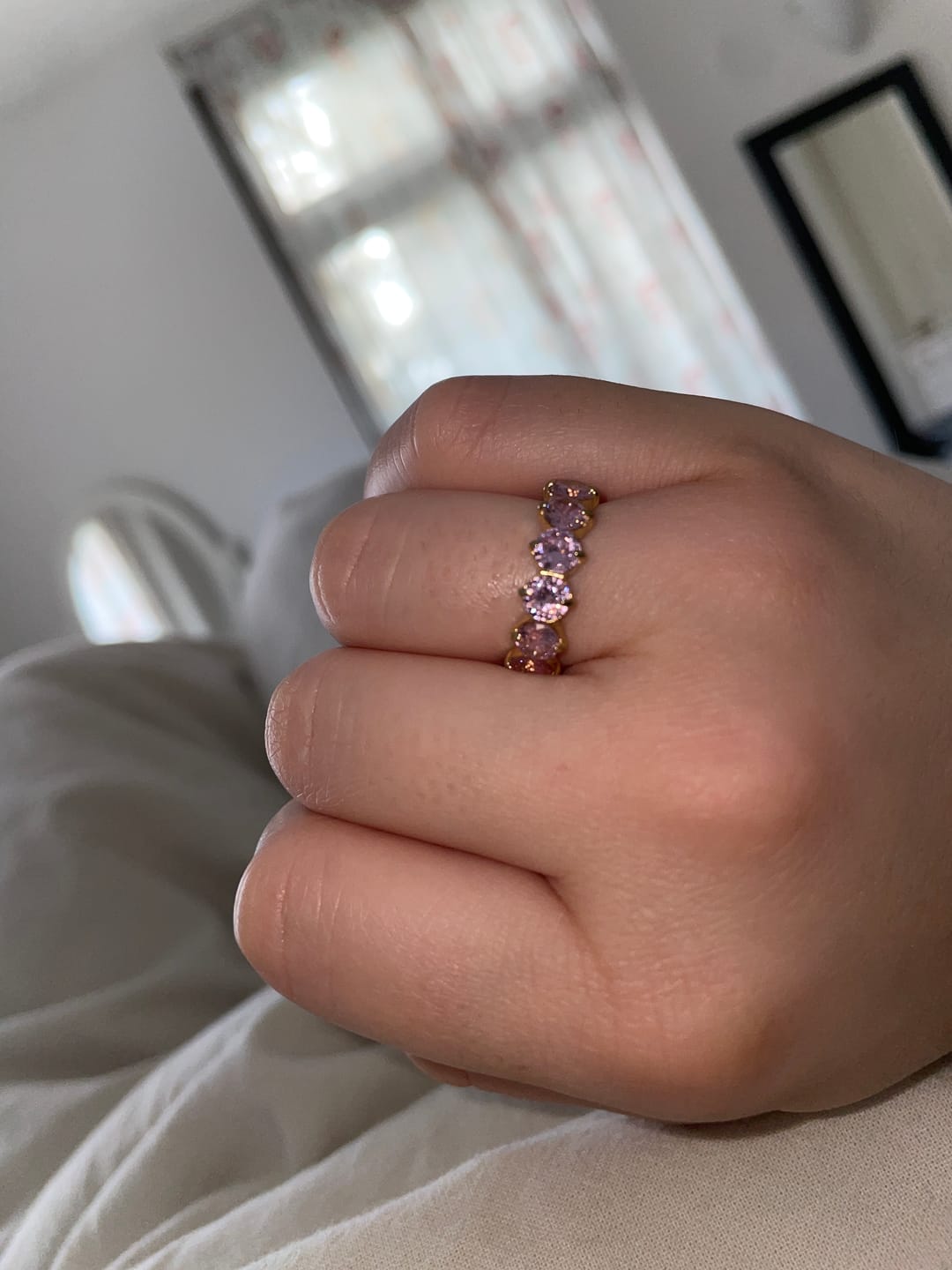 Customer photo review of Rosim Ring | 18K vergoldet