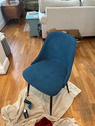 Customer photo review of Fabric Paint -- Blue