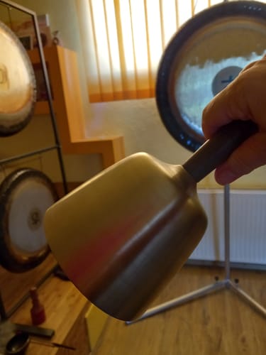Customer photo review of Singing Bowl with Handle