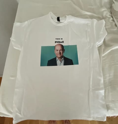 Customer photo review of THIS IS PITBULL T-SHIRT
