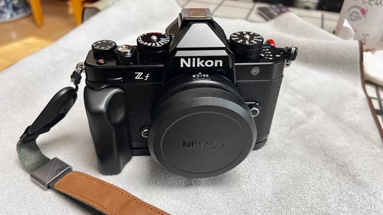 Customer photo review of Nikon ZF Grip Handle