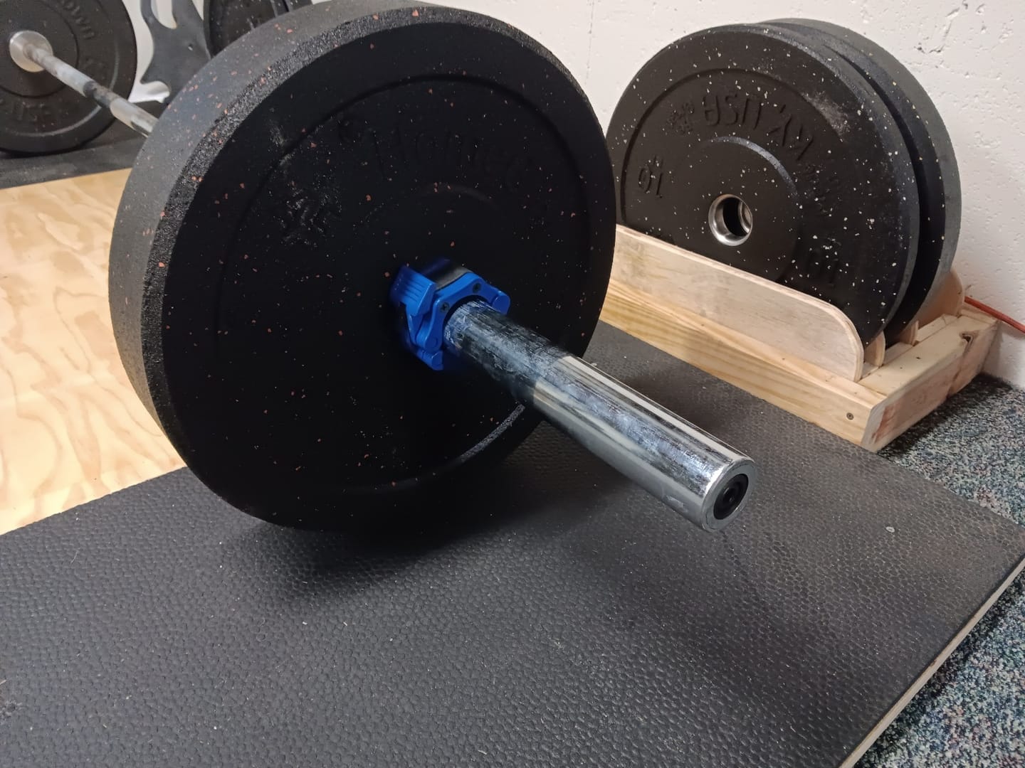 Customer photo review of Barbell Clips, Clamp Style