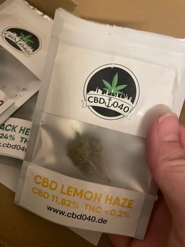 Customer photo review of Lemon Haze 040 CBD Blüten Indoor