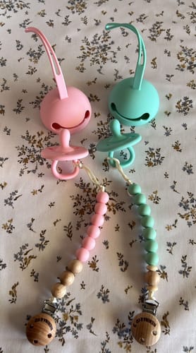 Customer photo review of Guardachupete + Chupete + Chupetero Spring Nenina & Co