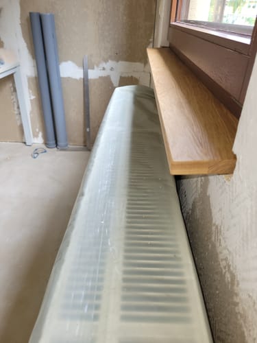 Customer photo review of Fensterbank nach Maß