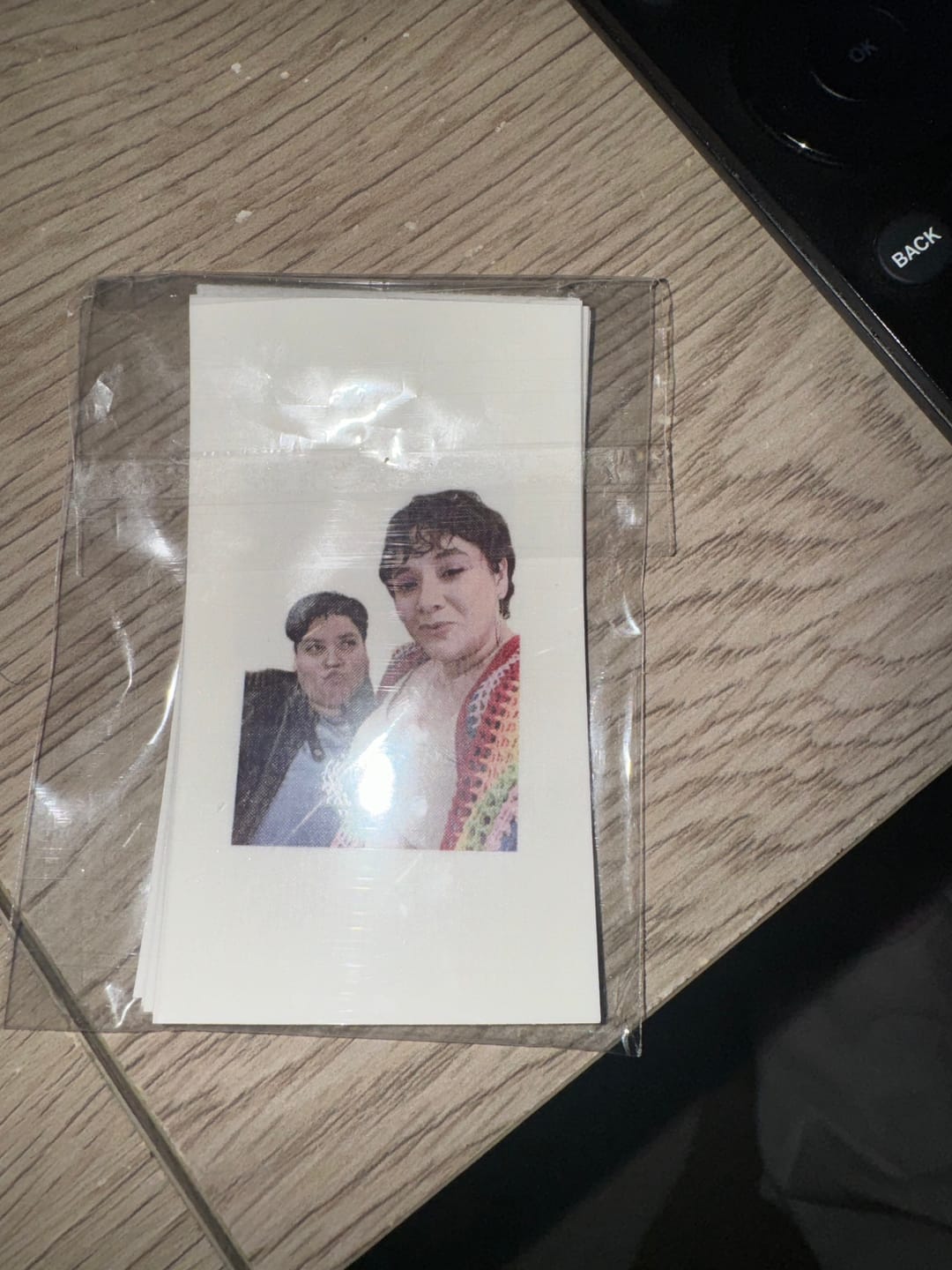 Customer photo review of Custom Photo Temporary Tattoo