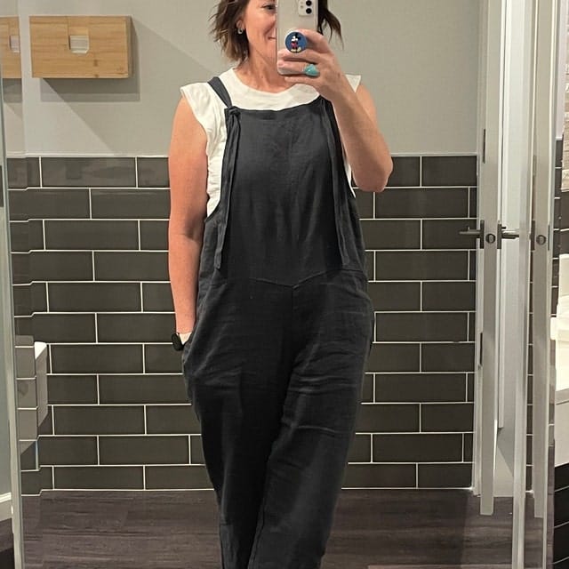 Customer photo review of Women's Casual Jumpsuit