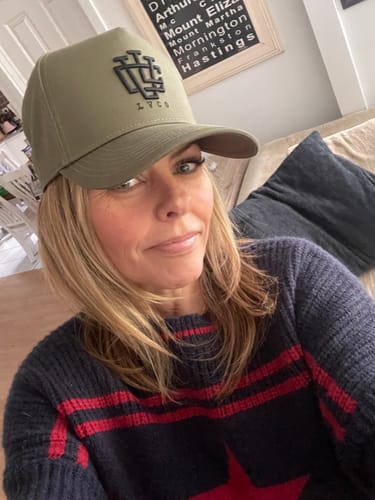 Customer photo review of LVCO "Khaki Green/Black" A-Frame Snapback