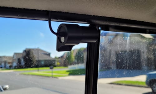 Customer photo review of F7NP 4K Front and Rear Dash Cam
