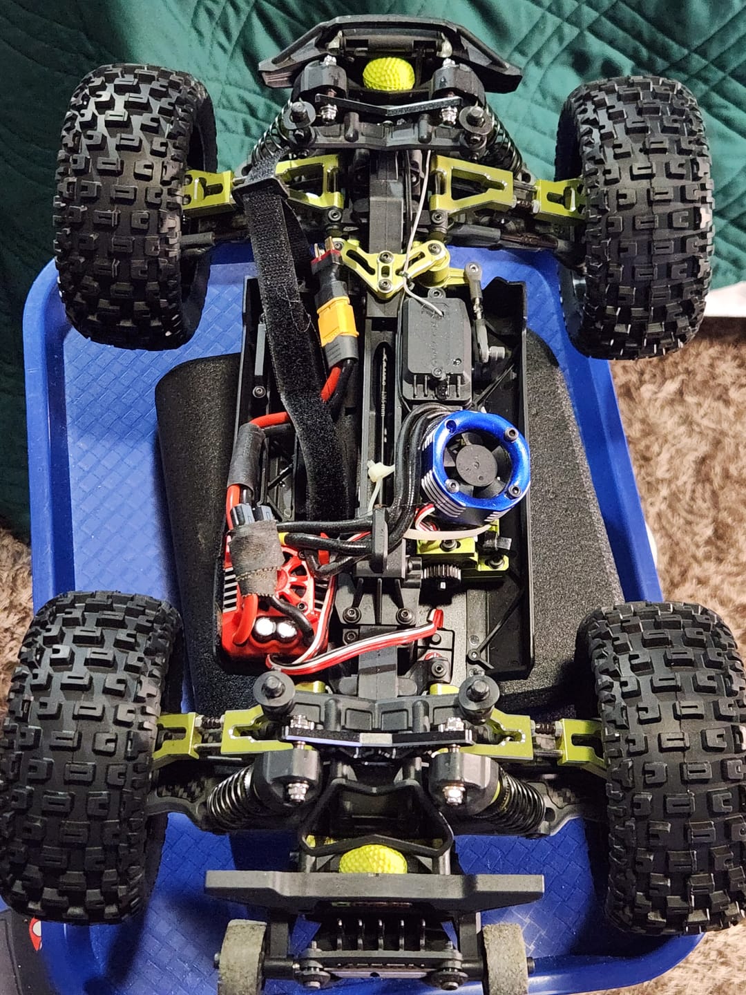 Customer photo review of Adjustable Motor Mount For RZ001
