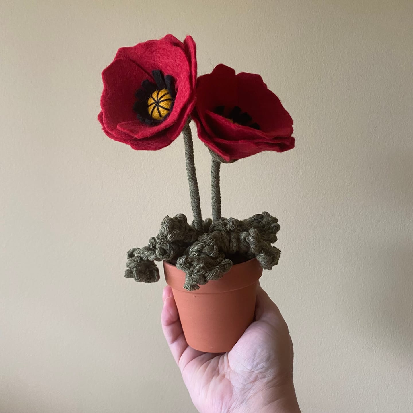 Customer photo review of Premium Wool Blend Craft Felt By Yard