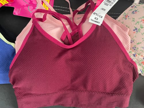 Customer photo review of Set de 2 tops con espalda cruzada TP24367 003 Carnival