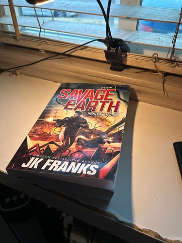 Customer photo review of Paperback Book  - Nightmare Factory - Savage Earth 1