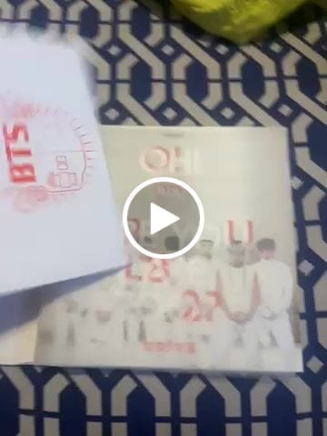 Customer video review of BTS - 1ST MINI ALBUM O!RUL8,2?