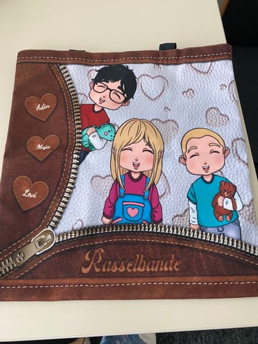 Customer photo review of Rasselbande - Familien-Tragetasche