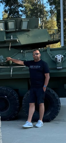 Customer photo review of Beast Broadhead Tee