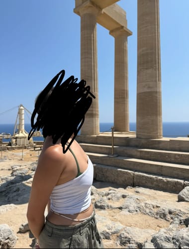 Customer photo review of *Best Seller* Ashanti African Waist Bead by KENTELL