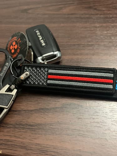 Customer photo review of RED LINE KEY TAG