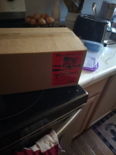 Customer photo review of American Patriot  coffee-pods