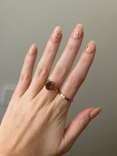 Customer photo review of Aurora | Super Jellies DIY Semi Cured Gel Nail Wraps