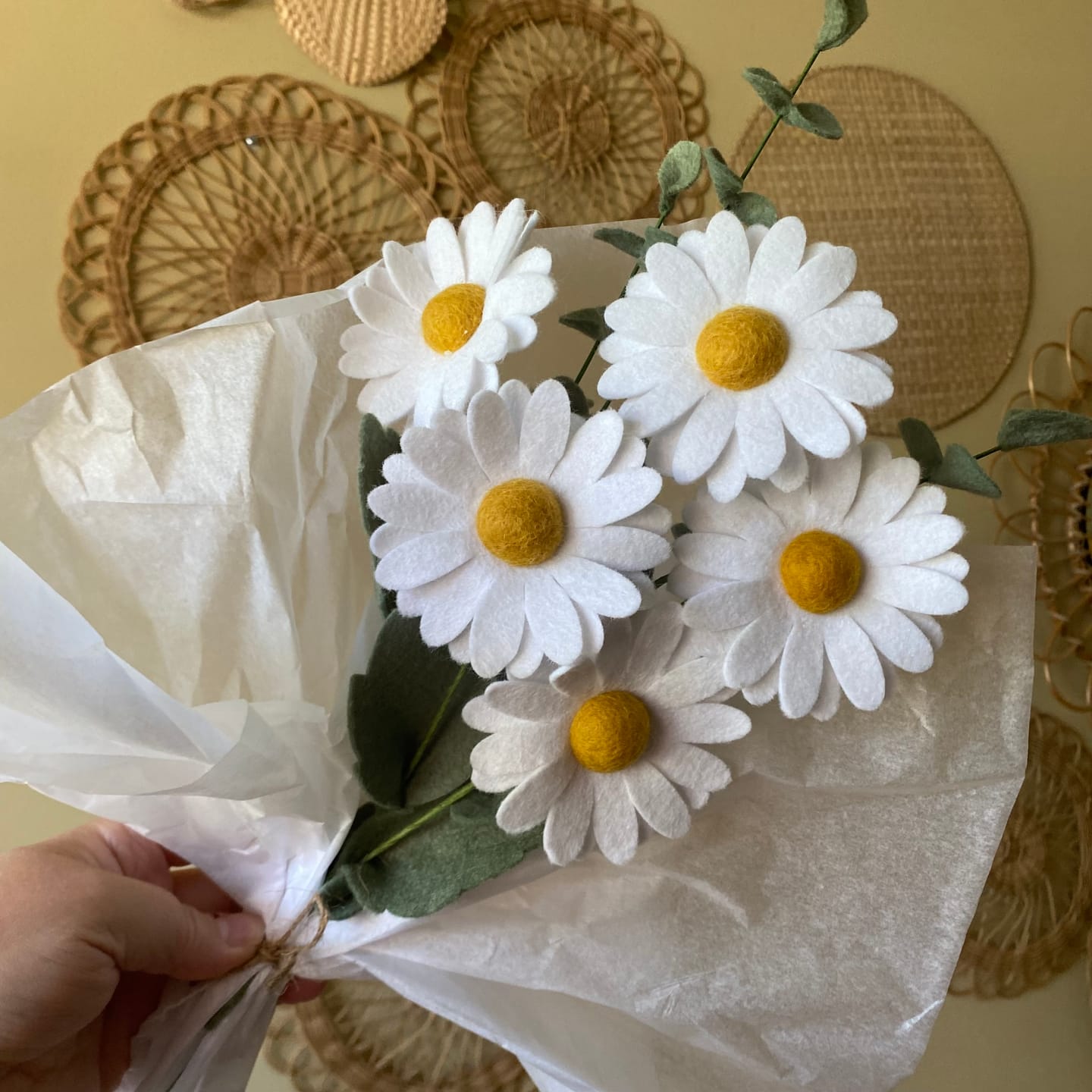 Customer photo review of Premium Wool Blend Craft Felt By Yard
