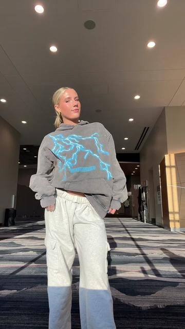 Customer photo review of Aelfric Eden Lightning Graphic Hoodie