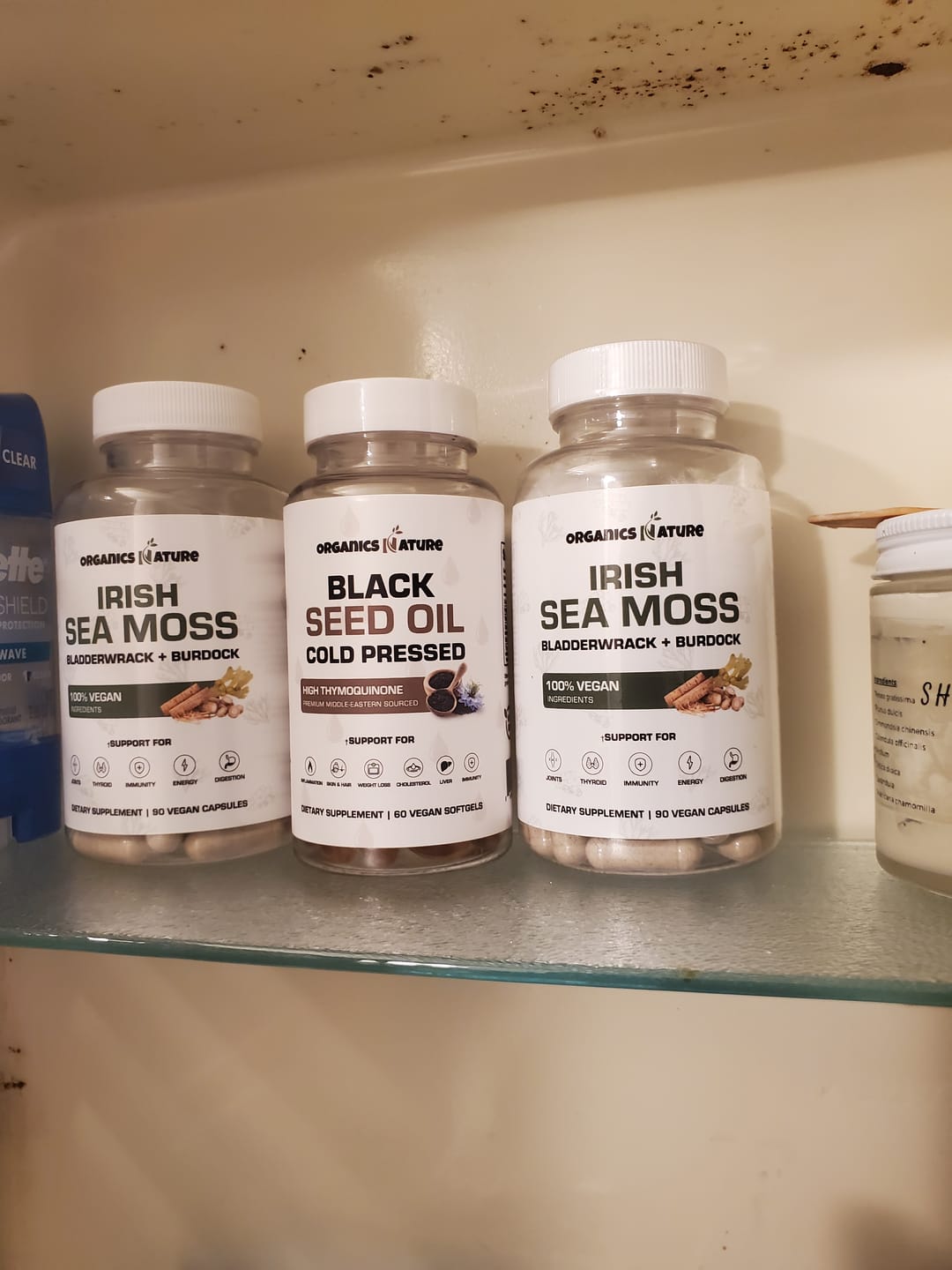 Customer photo review of Organic Irish Sea Moss With Bladderwrack and Burdock Root - 45 Servings