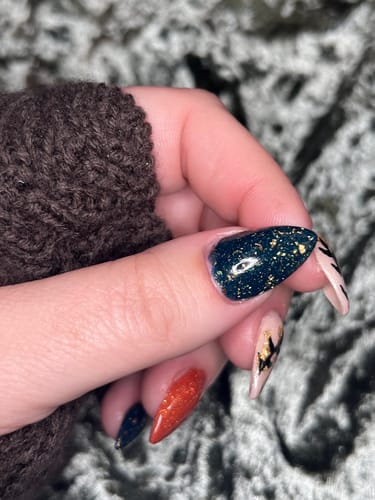 Customer photo review of D1220 Forest Fern Dip Powder