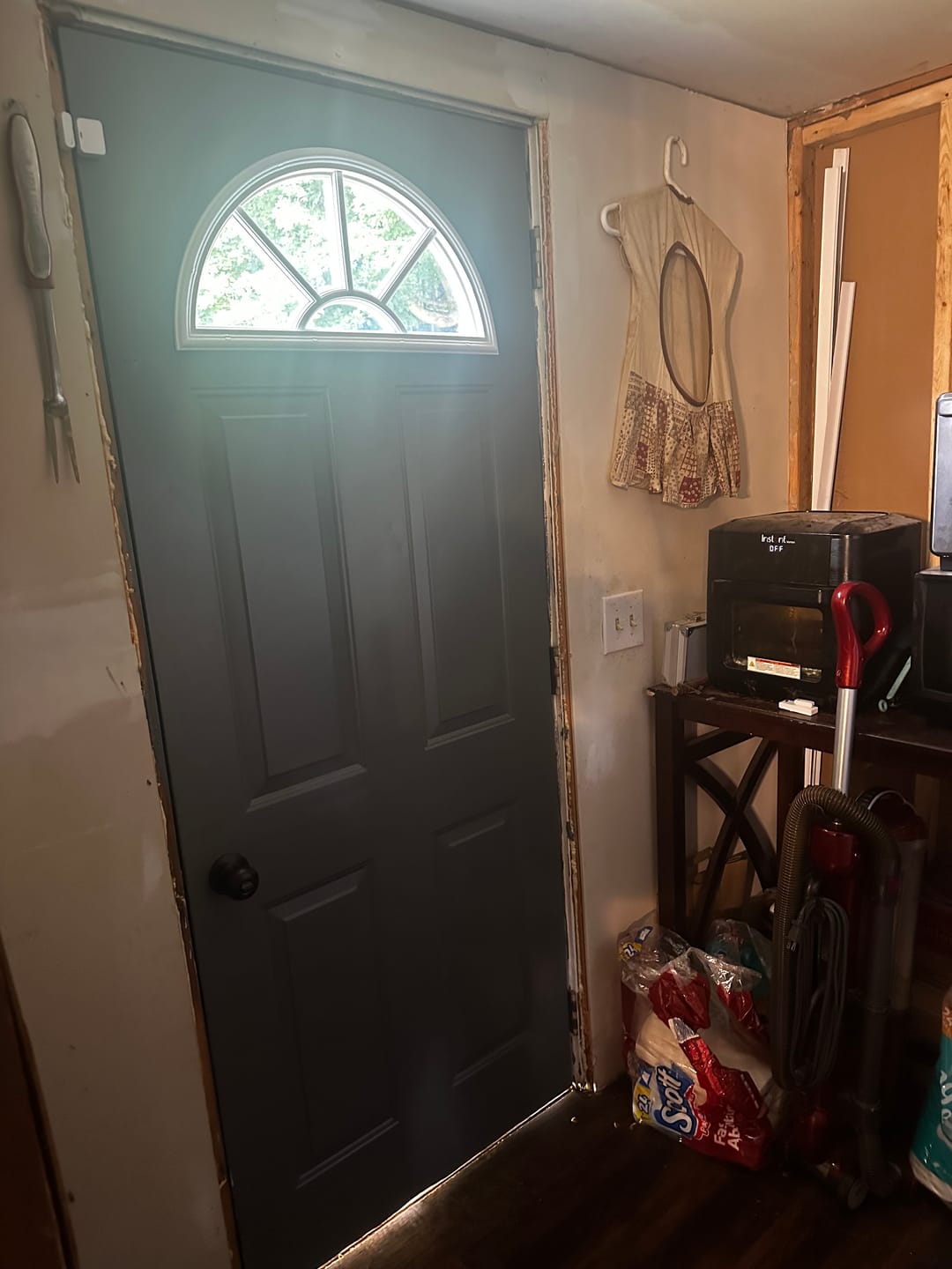 Customer photo review of Clear Sunburst Glass and Frame Kit (Fanlite)