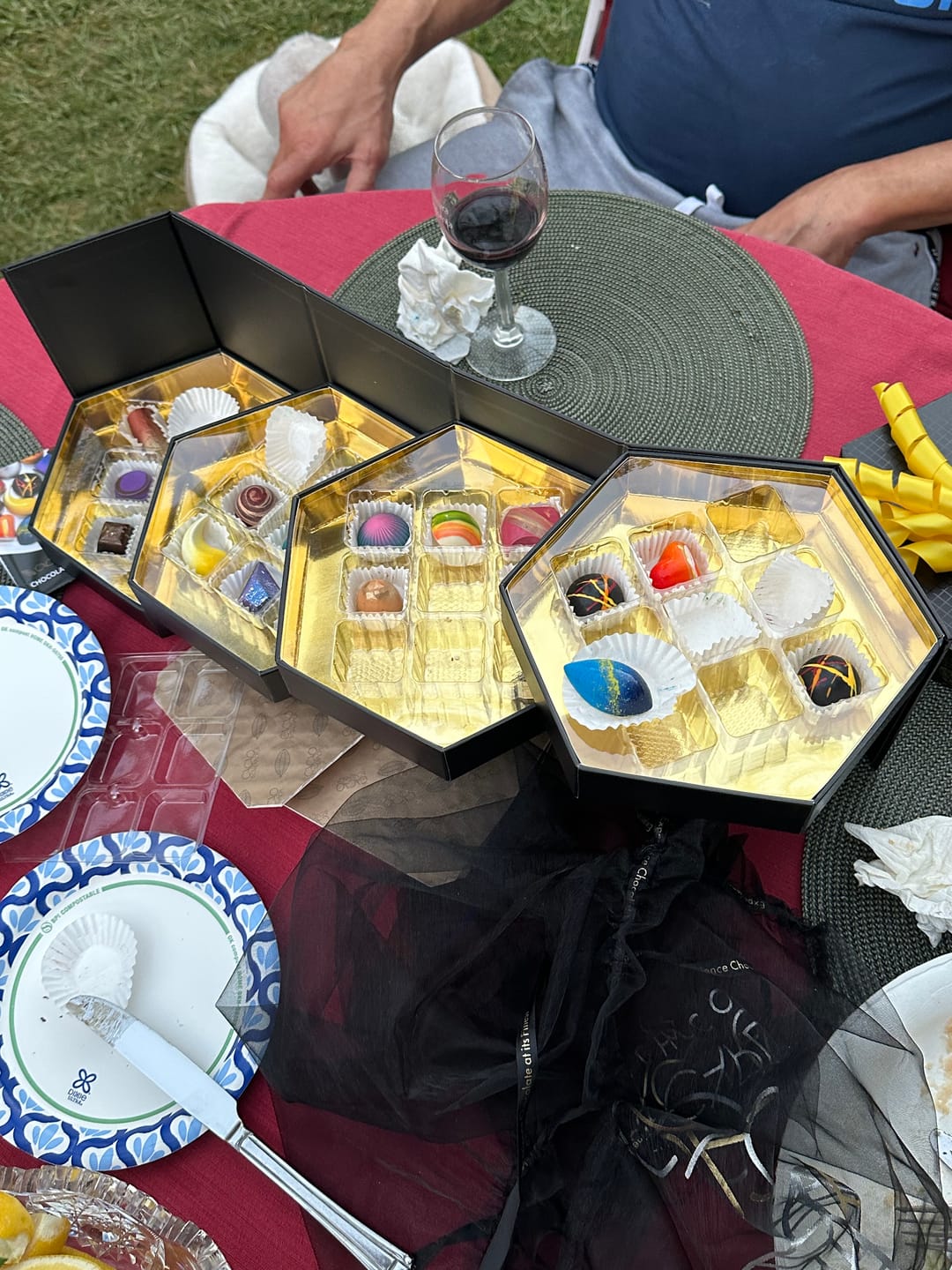 Customer photo review of Signature Chocolate Tasting Gift Set