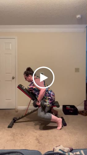 Customer video review of Chest Up Pad