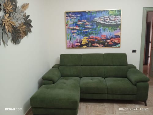 Customer photo review of Ninfee dello Stagno a Giverny - Claude Monet